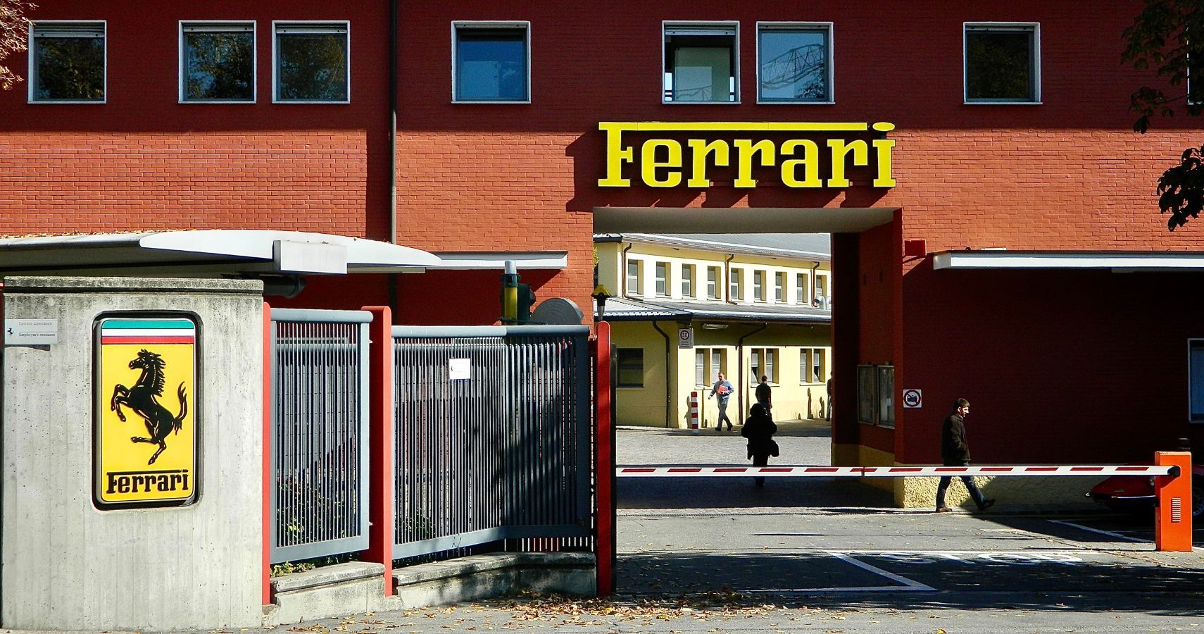 Old Ferrari gate entrance