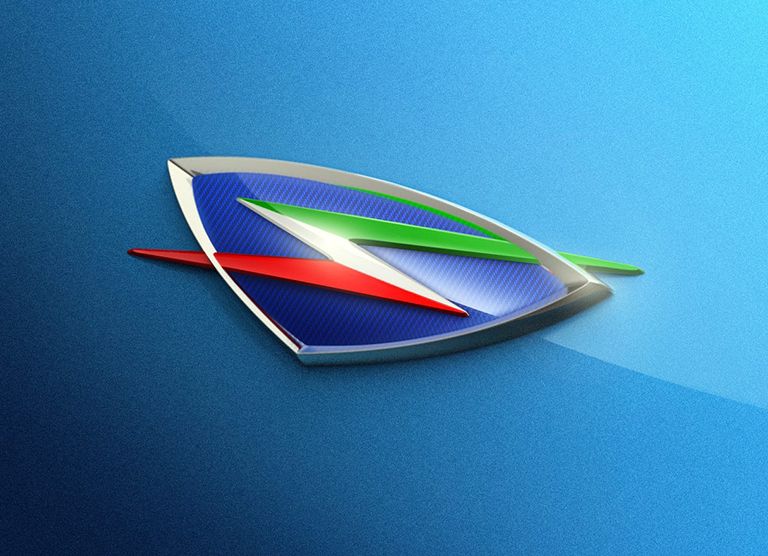 Blue Automobili Estrema Logo