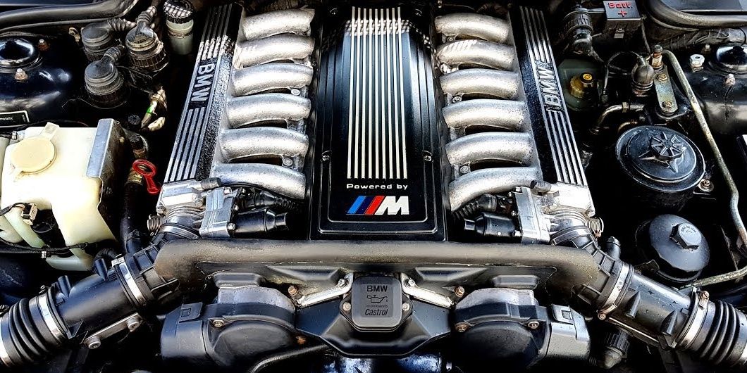 BMW 850CSI Engine Cropped