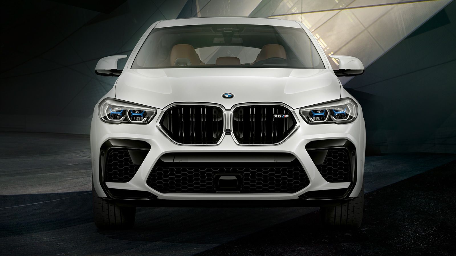 White 2022 BMW X6 M
