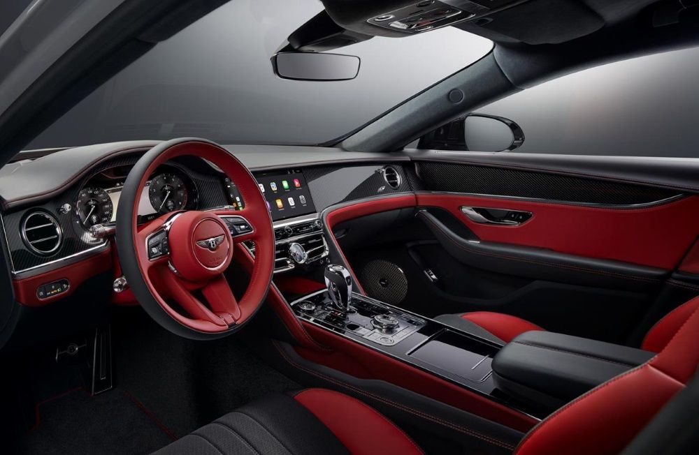 Interior of the 2023 Bentley Flying Spur S