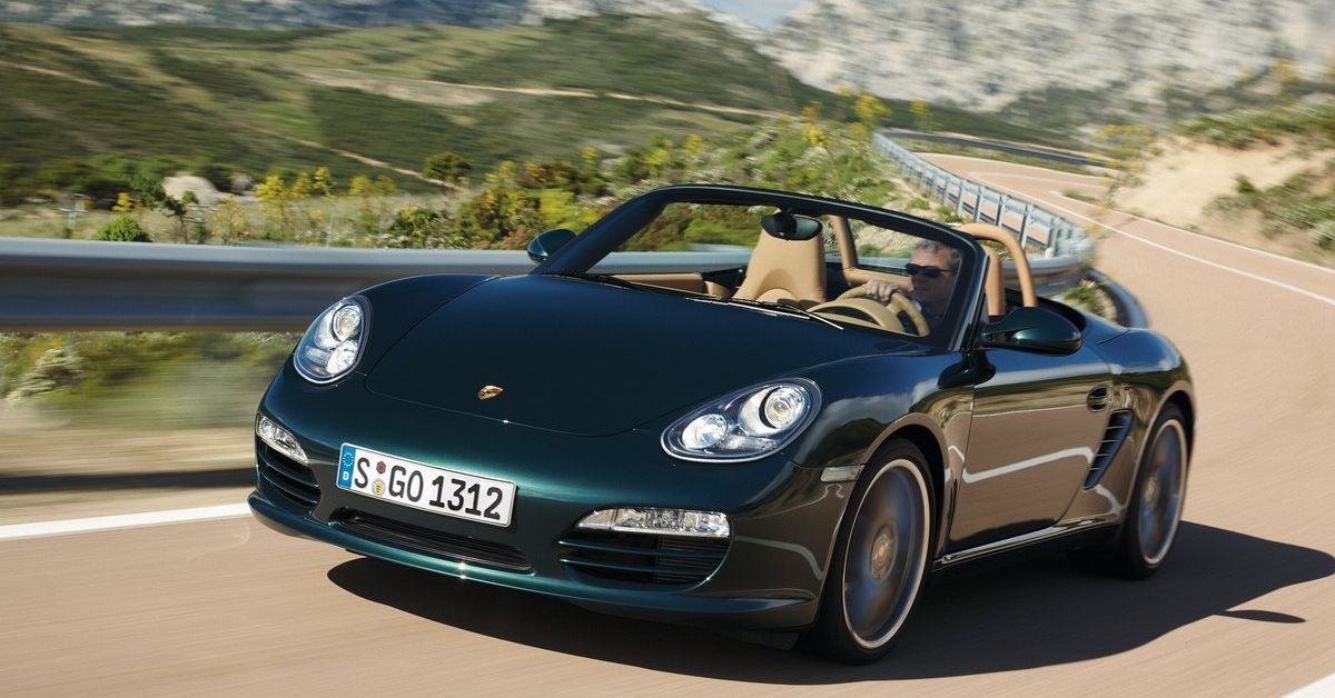 Porsche Boxster preto 2009 