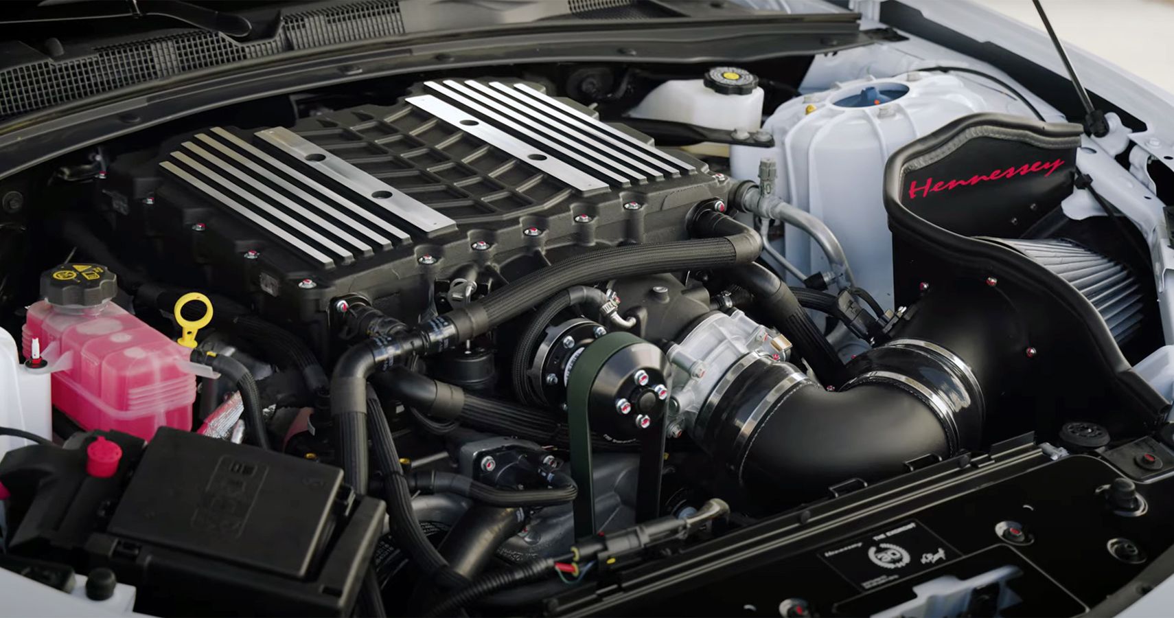 2022 Chevrolet Camaro ZL1 Exorcist engine bay