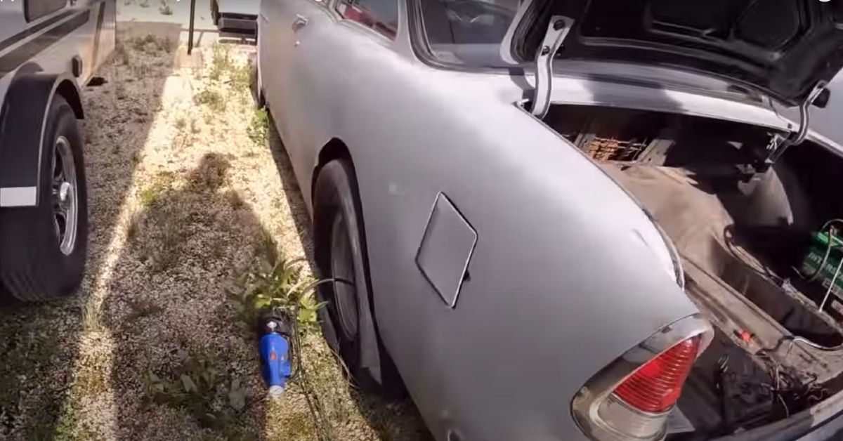 Check Out The Incredible Exhaust Roar Of This 1955 Chevrolet Bel-Air Gasser