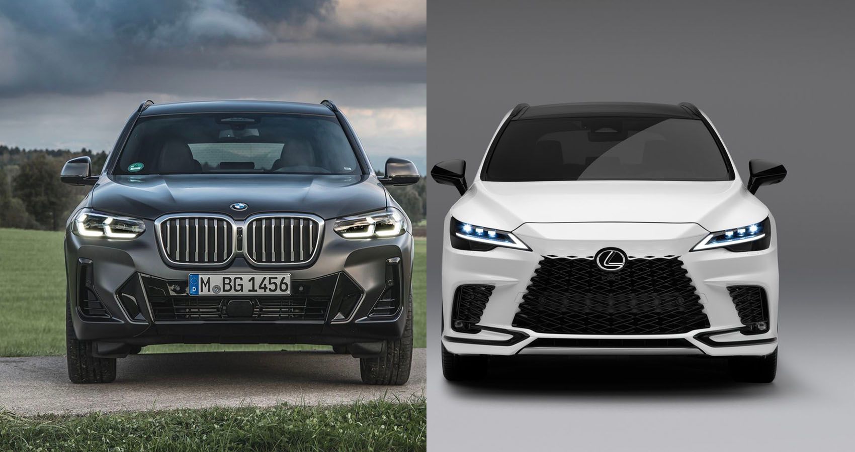 2023 BMW X3 vs Lexus RX