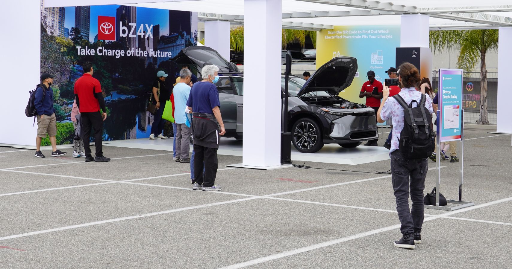 Electrify Expo Event Coverage Toyota bZ4X stand
