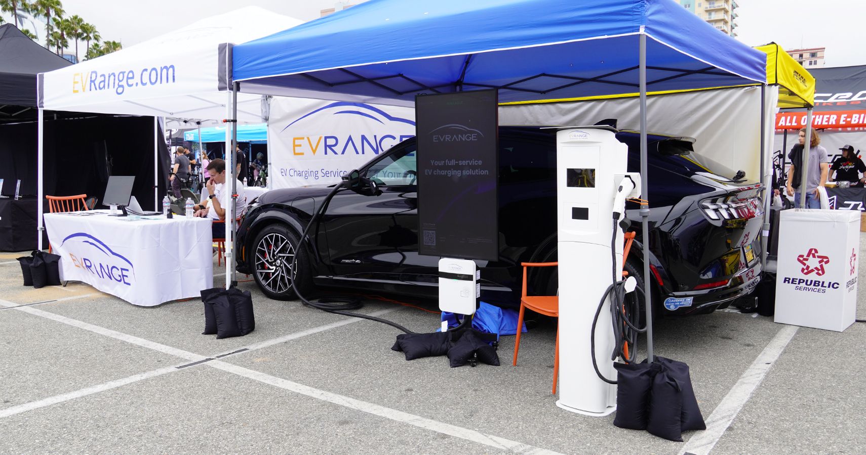 Electrify Expo Event Coverage EV Range booth