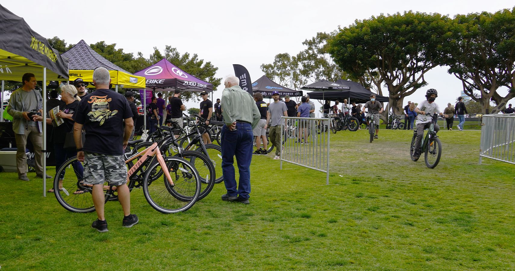 Electrify Expo Event Coverage e-bike booths