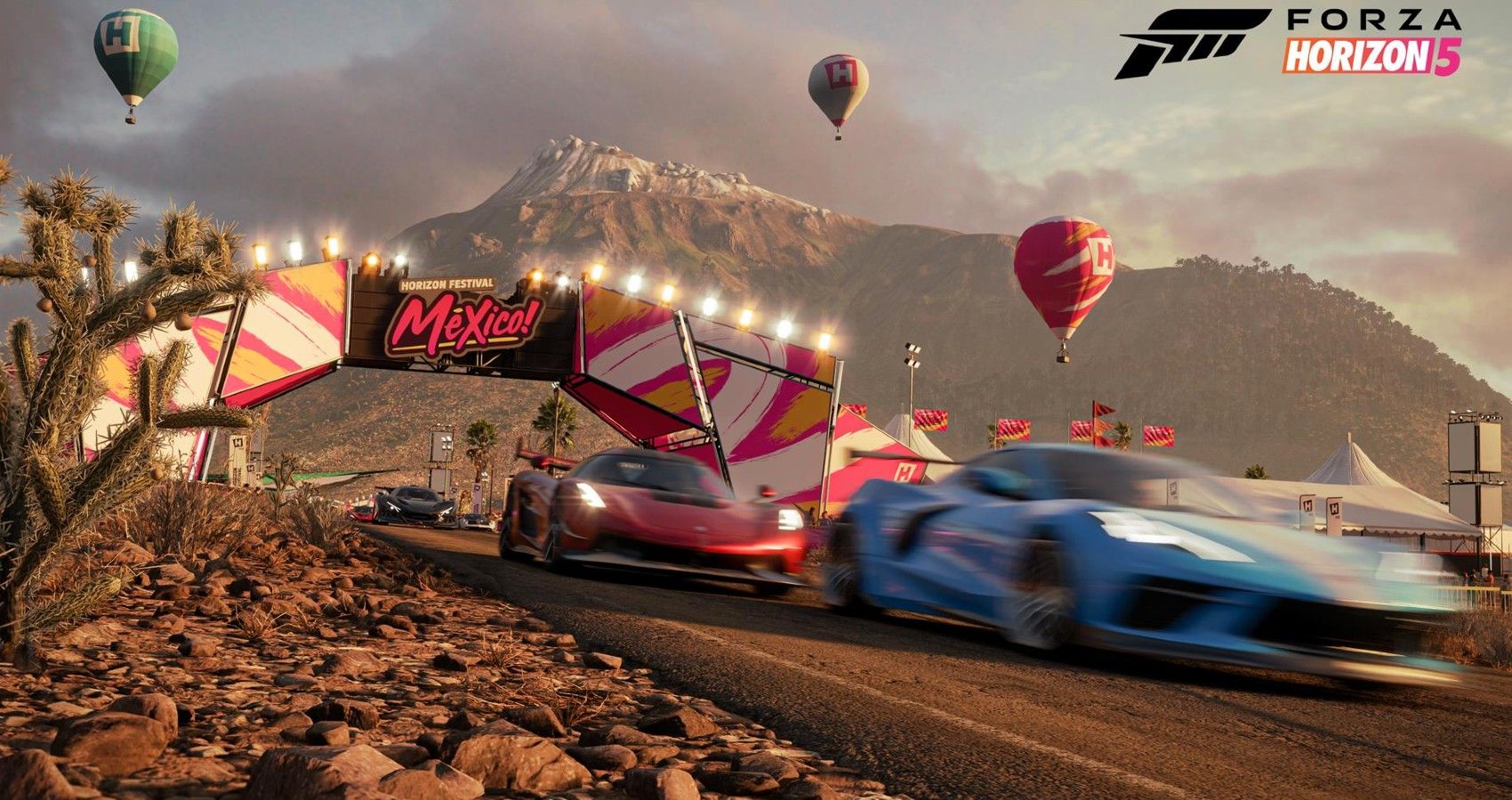 Forza Horizon 5 cars in action
