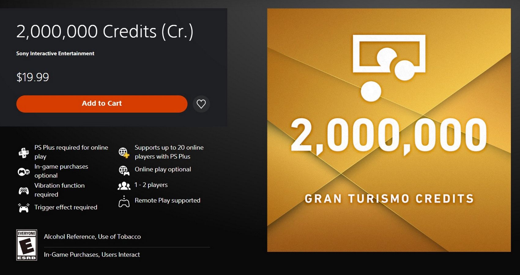 Gran Turismo 7 - 2 Millions De Crédits PS4/PS5 - Code Légitime Pour Booster Ton Jeu !