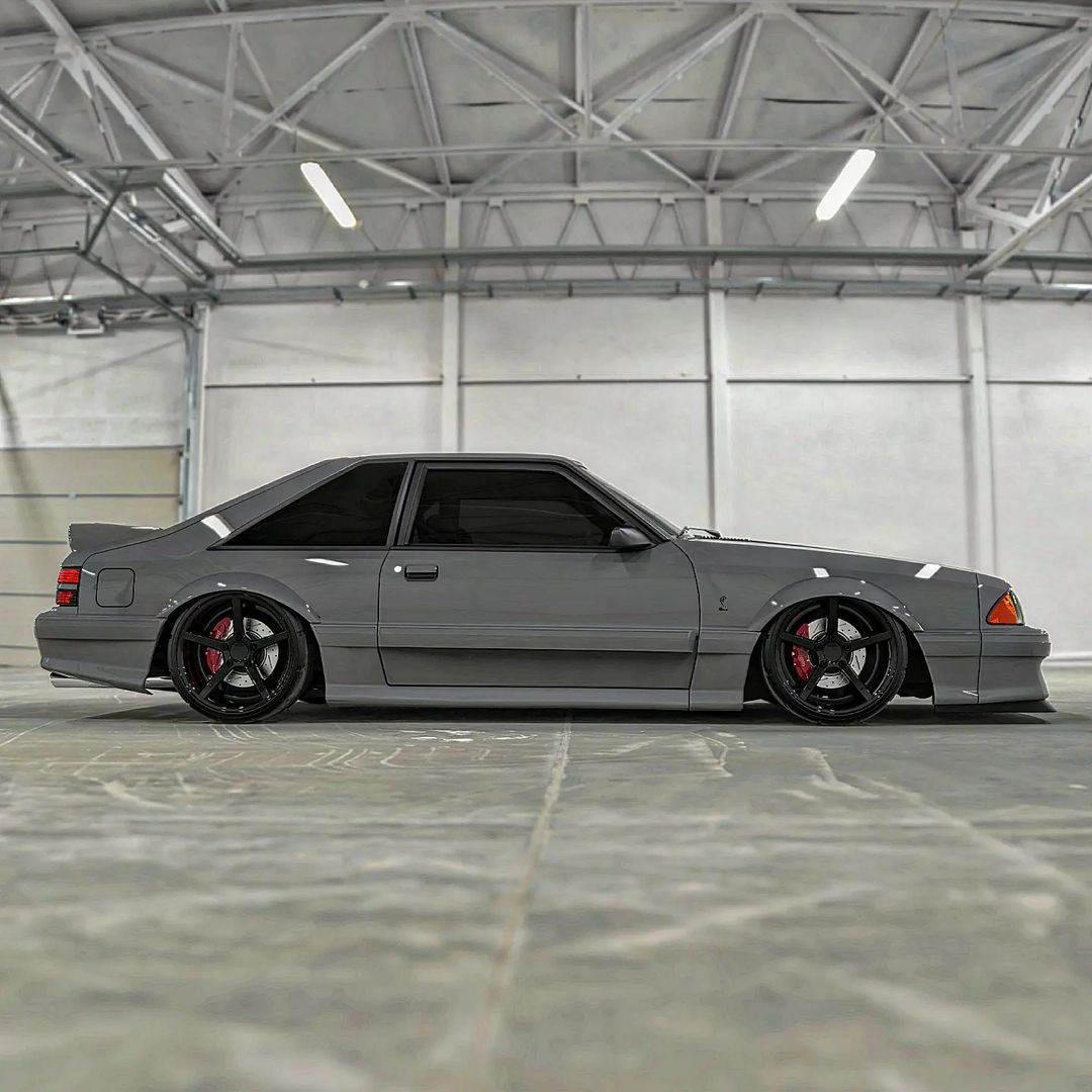 Destroyer Grey Fox Body Ford Mustang Render