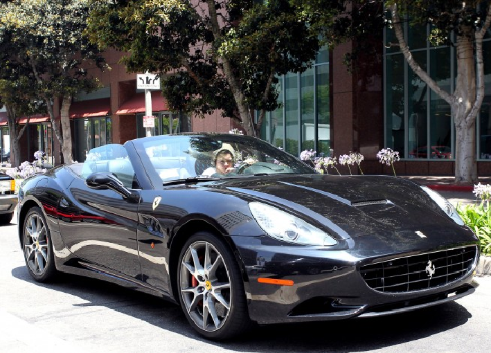 Harry Styles Ferrari California