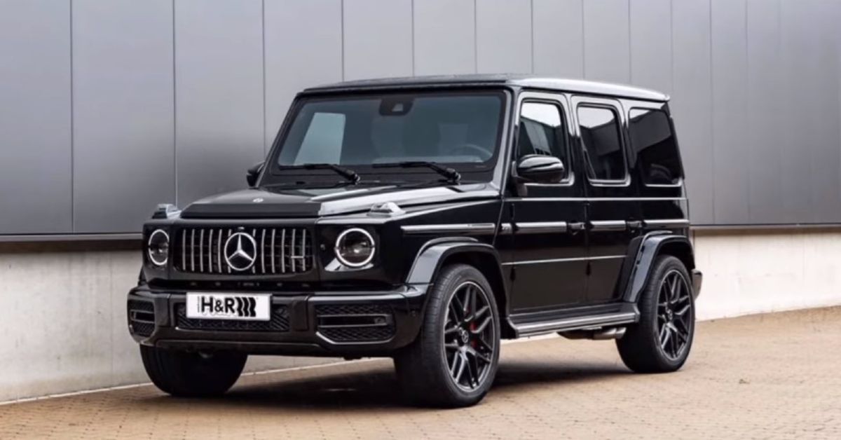 Hiphop Hot Rides YouTube Channel Kendrick Lamar Mercedes G Wagon front side view