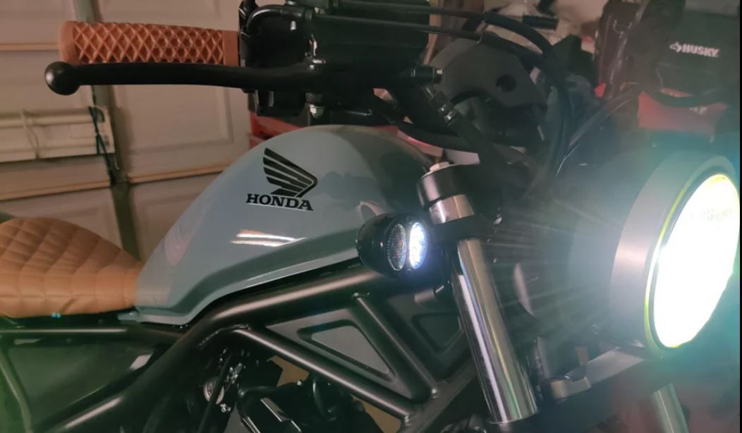 Honda Rebel 300 With LED Turn Signals