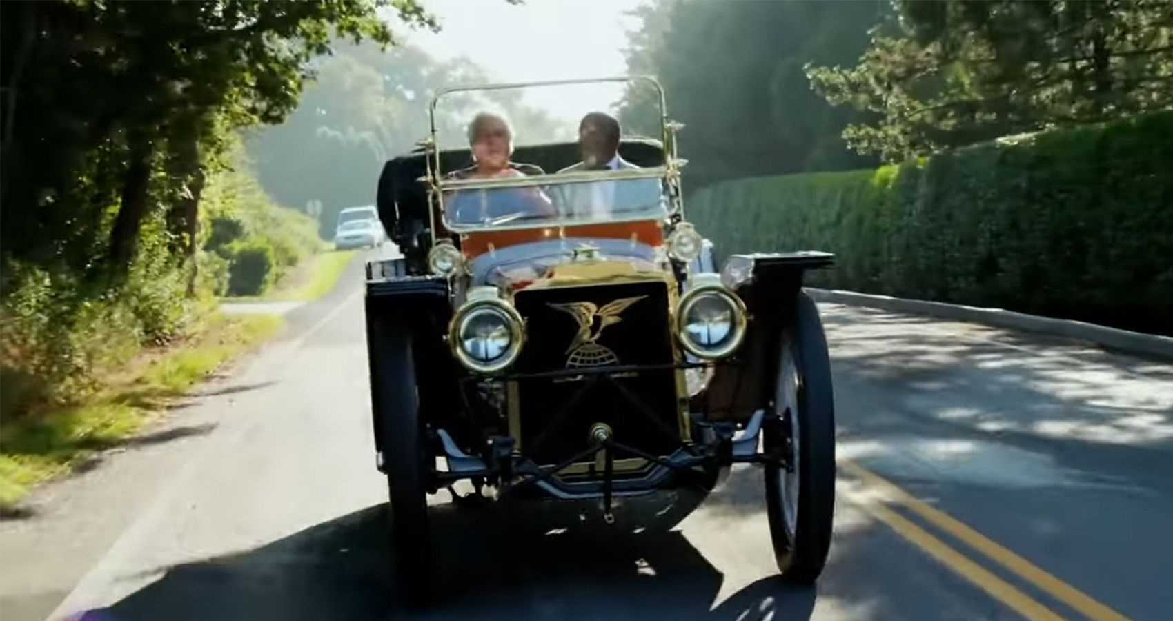Jay Leno At The Wheel the 1910 American Underslung 
