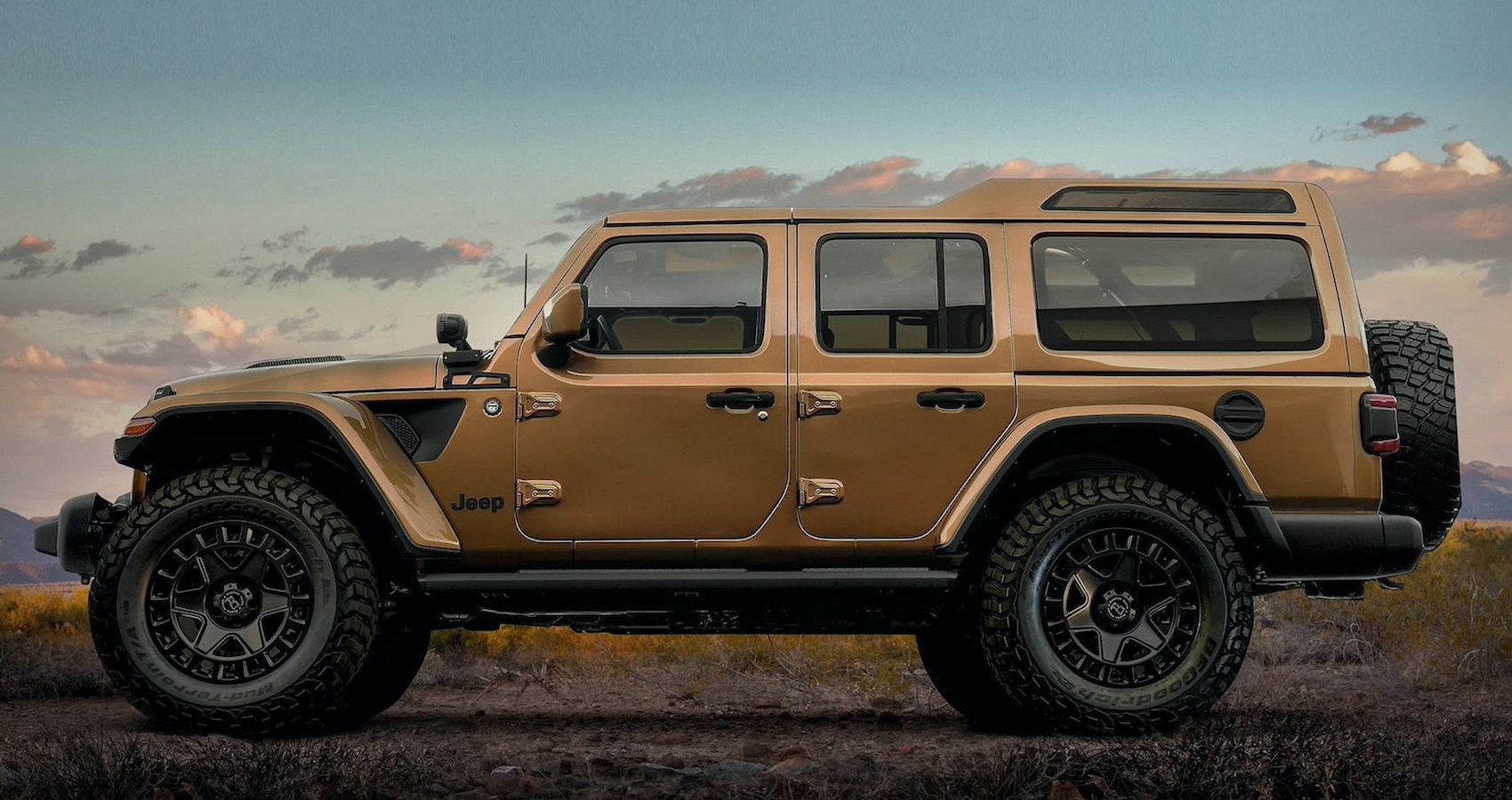The Jeep Wrangler Overlook Concept Is The ThreeRow SUV We Desperately
