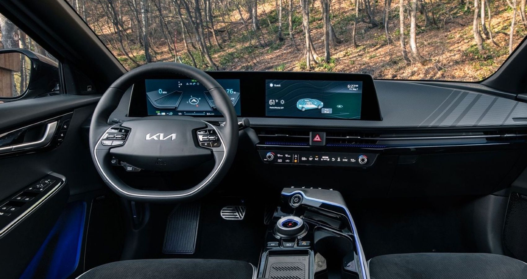 2022 Kia EV6 Interior Layout