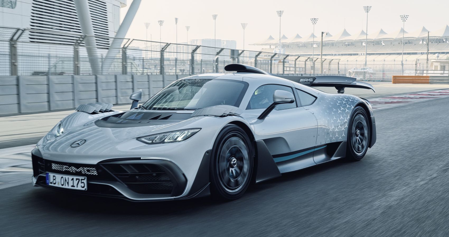 Mercedes-AMG One On Racetrack