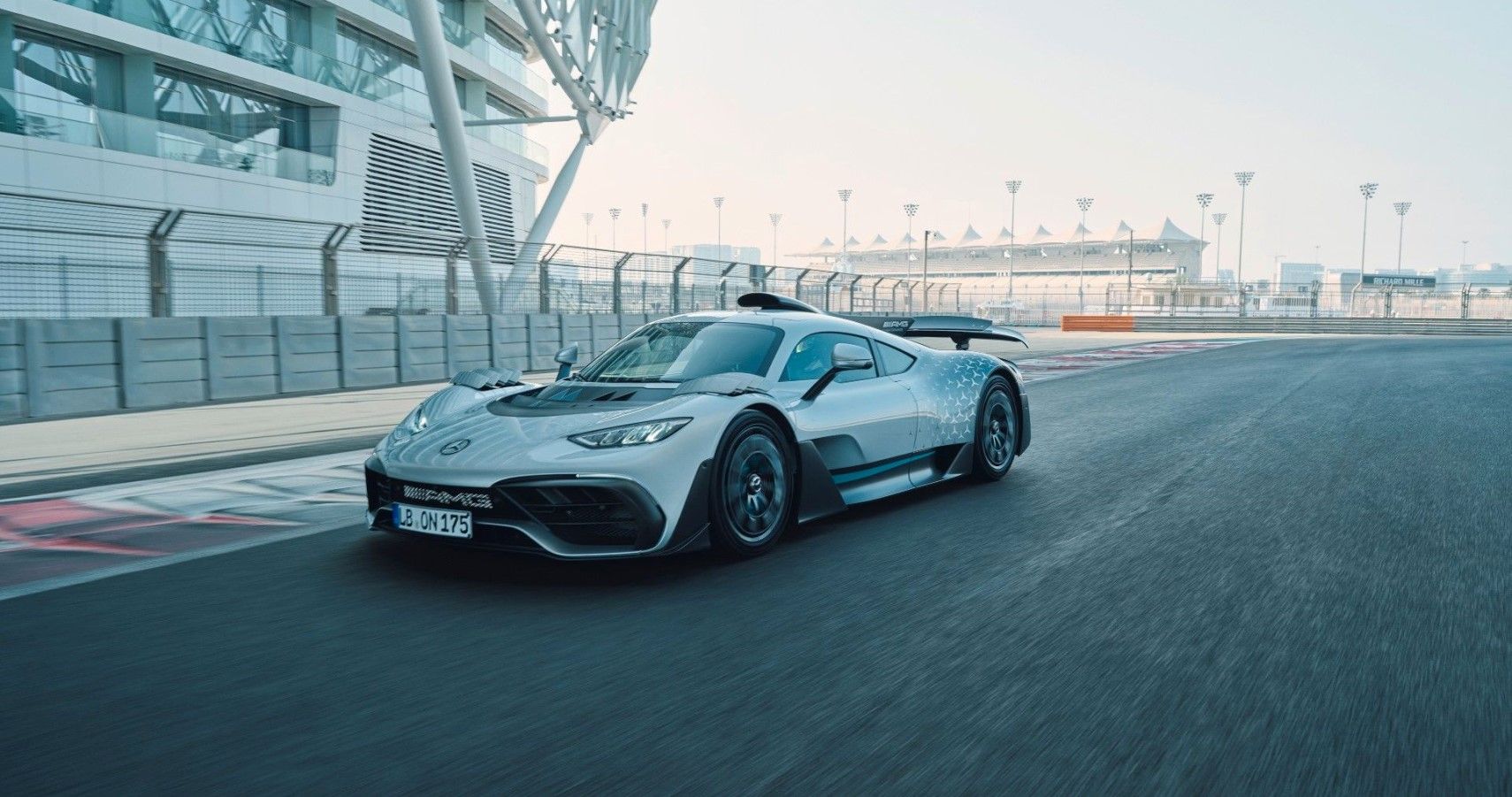 Mercedes-AMG One is a very aggresive machine