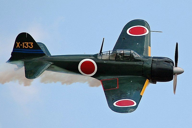 Mitsubishi A6M Zero fighter