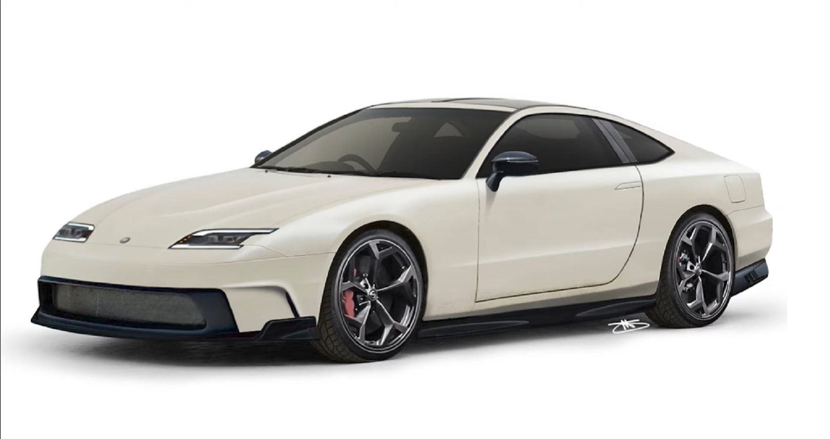 TheSketchMonkey Redesigns The 1989 Nissan 300ZX For The