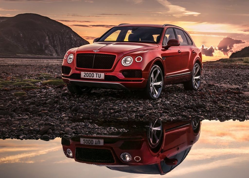 Red Bentley Bentayga