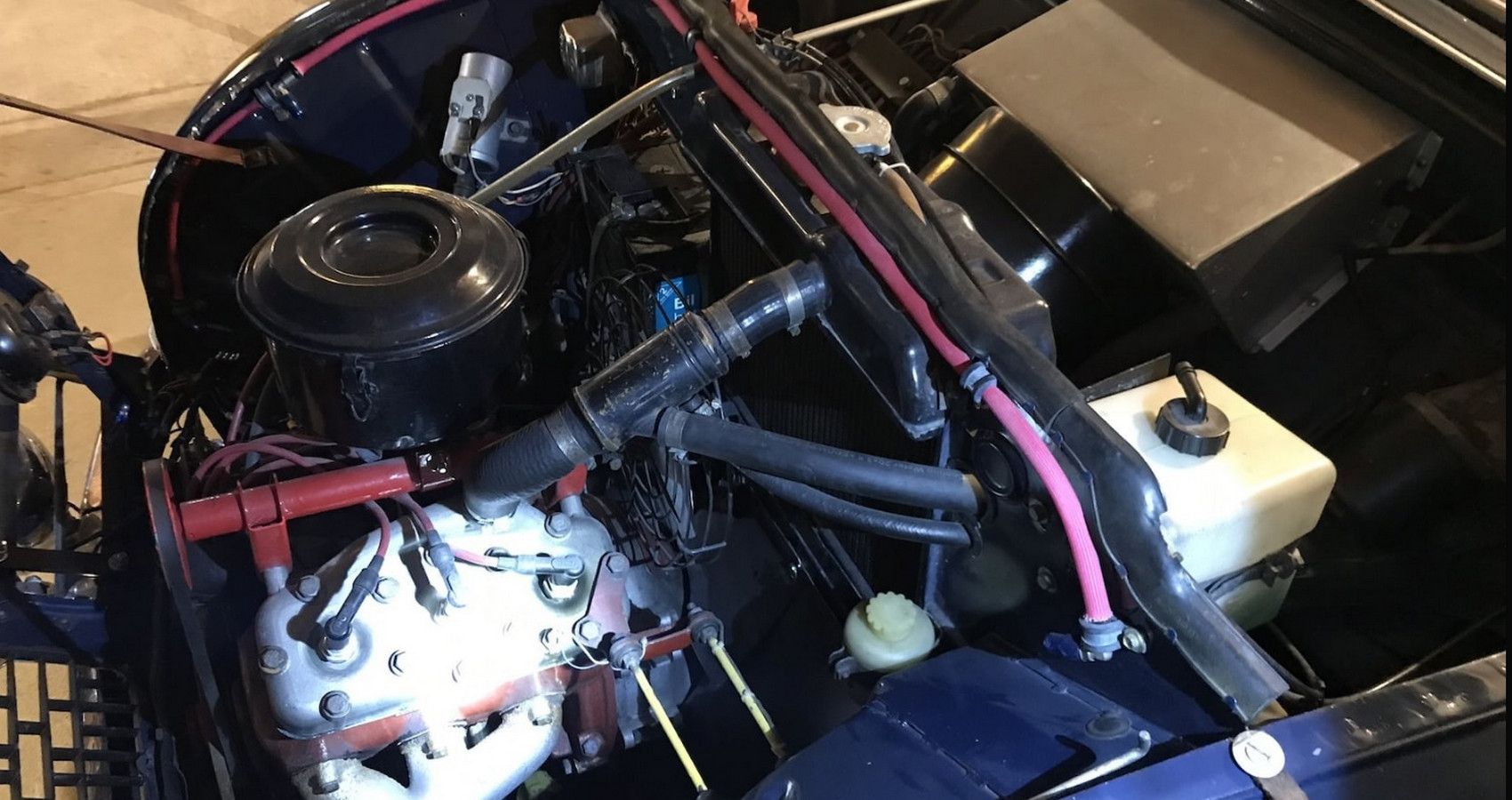 Saab 96 engine Bay