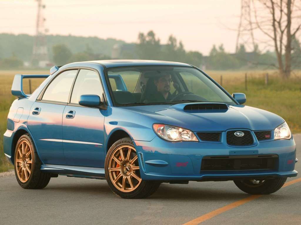 2006 Subaru-Impreza_WRX_STI (Blue) - Front