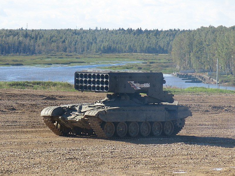 TOS-1A heavy flamethrower