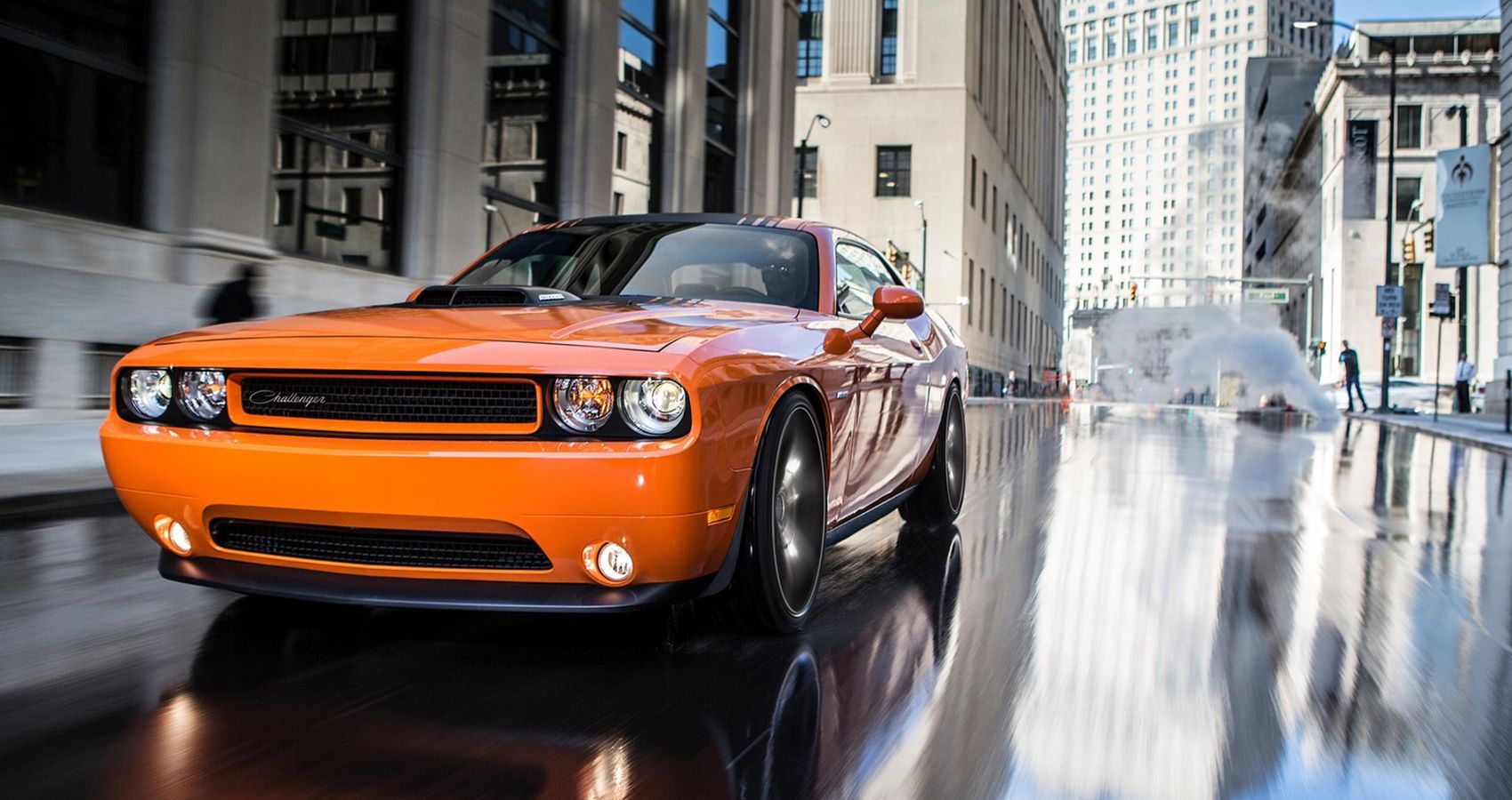 2014 Dodge Challenger in Orange