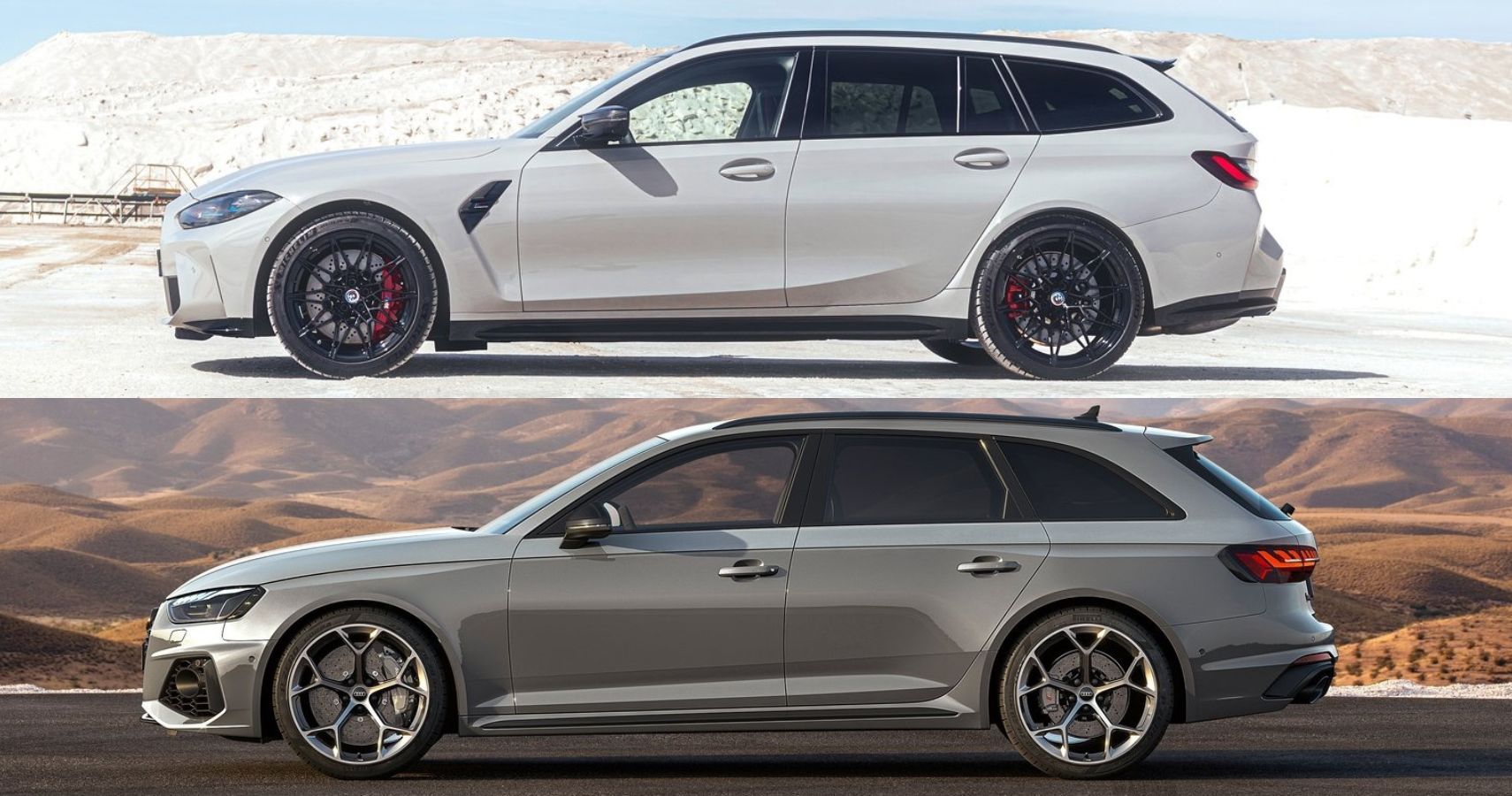 Battle Of The Super Wagons: 2023 BMW M3 Touring Vs Audi RS 4 Avant