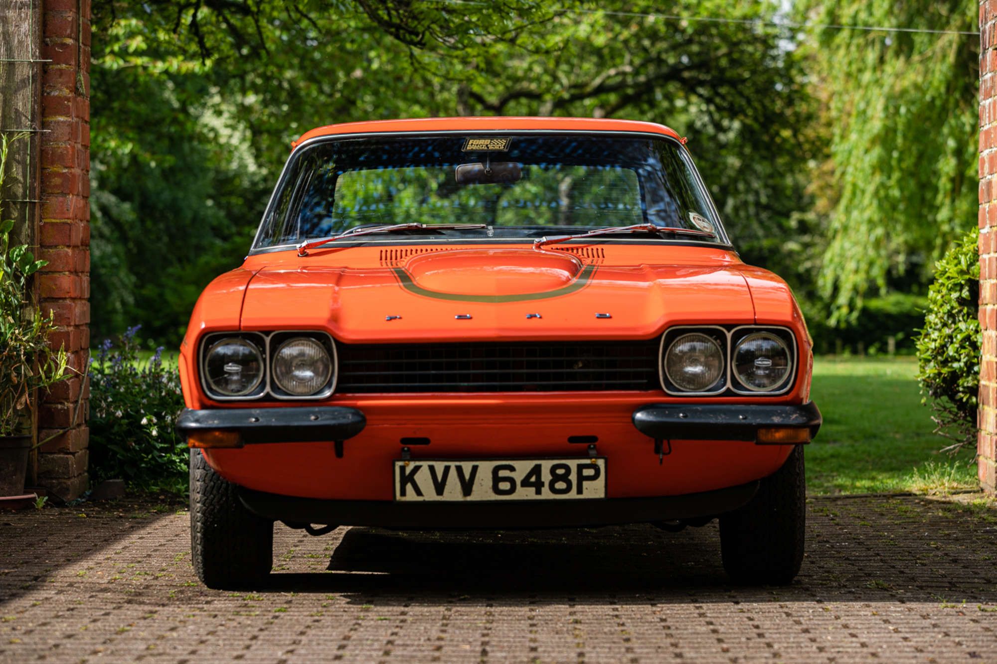 The 1975 Ford Capri RS3100 sold at a record price on auction.