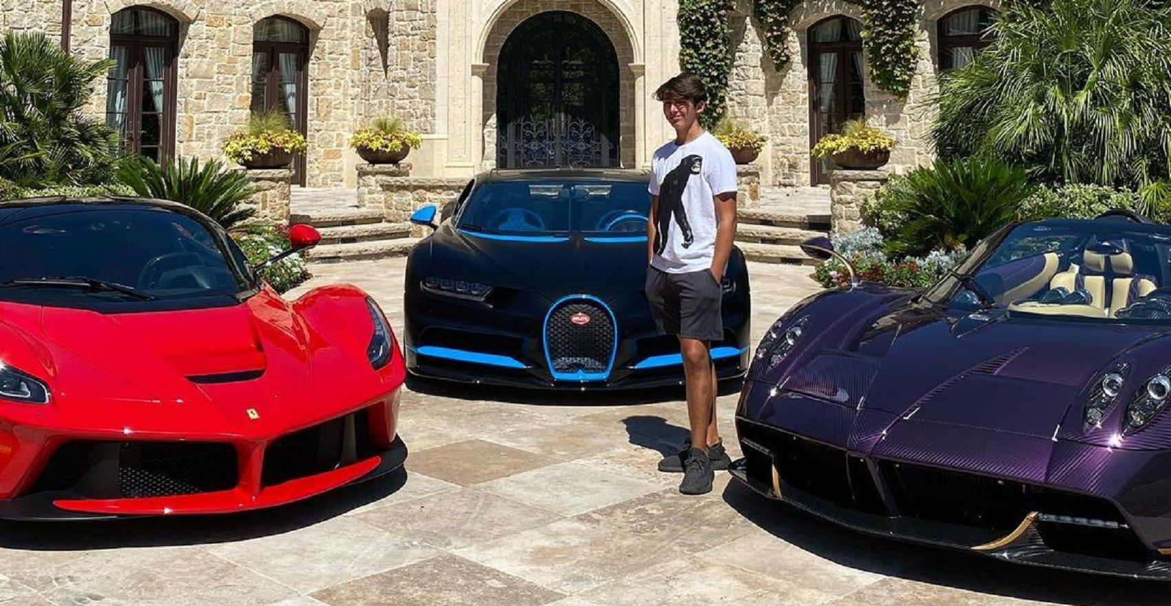 Check Out This 15-Year Old California Kid With A Supercar Collection Worth Millions