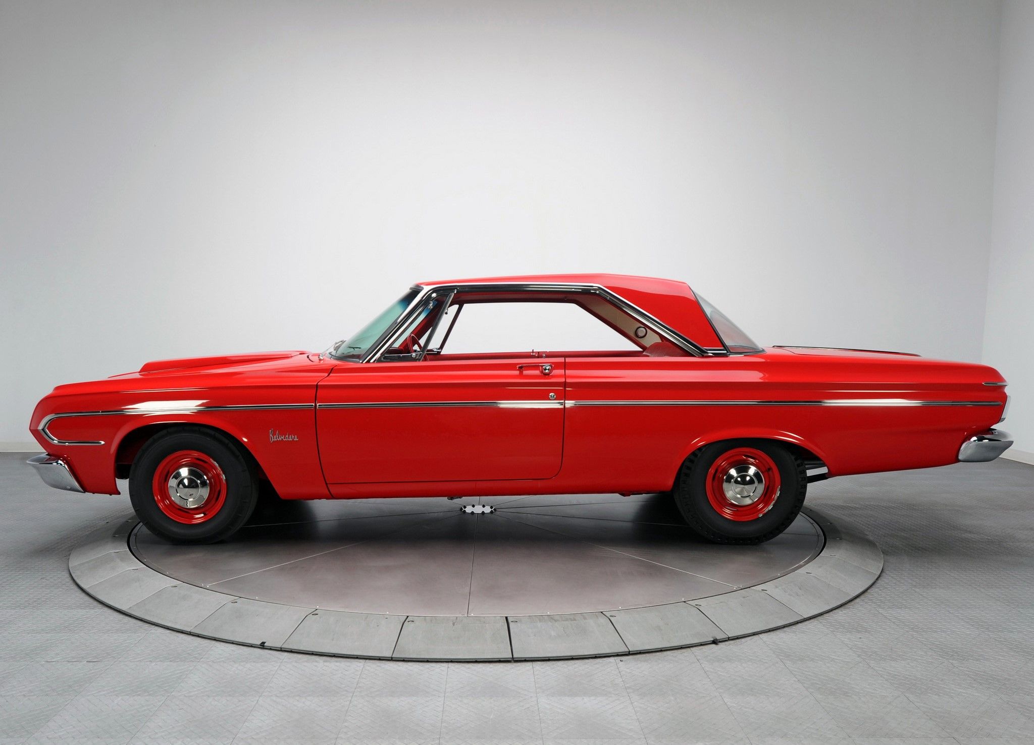 The 1964 Plymouth Belvedere side view. 