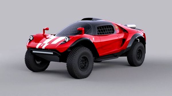 Glickenhaus 008 front third quarter view