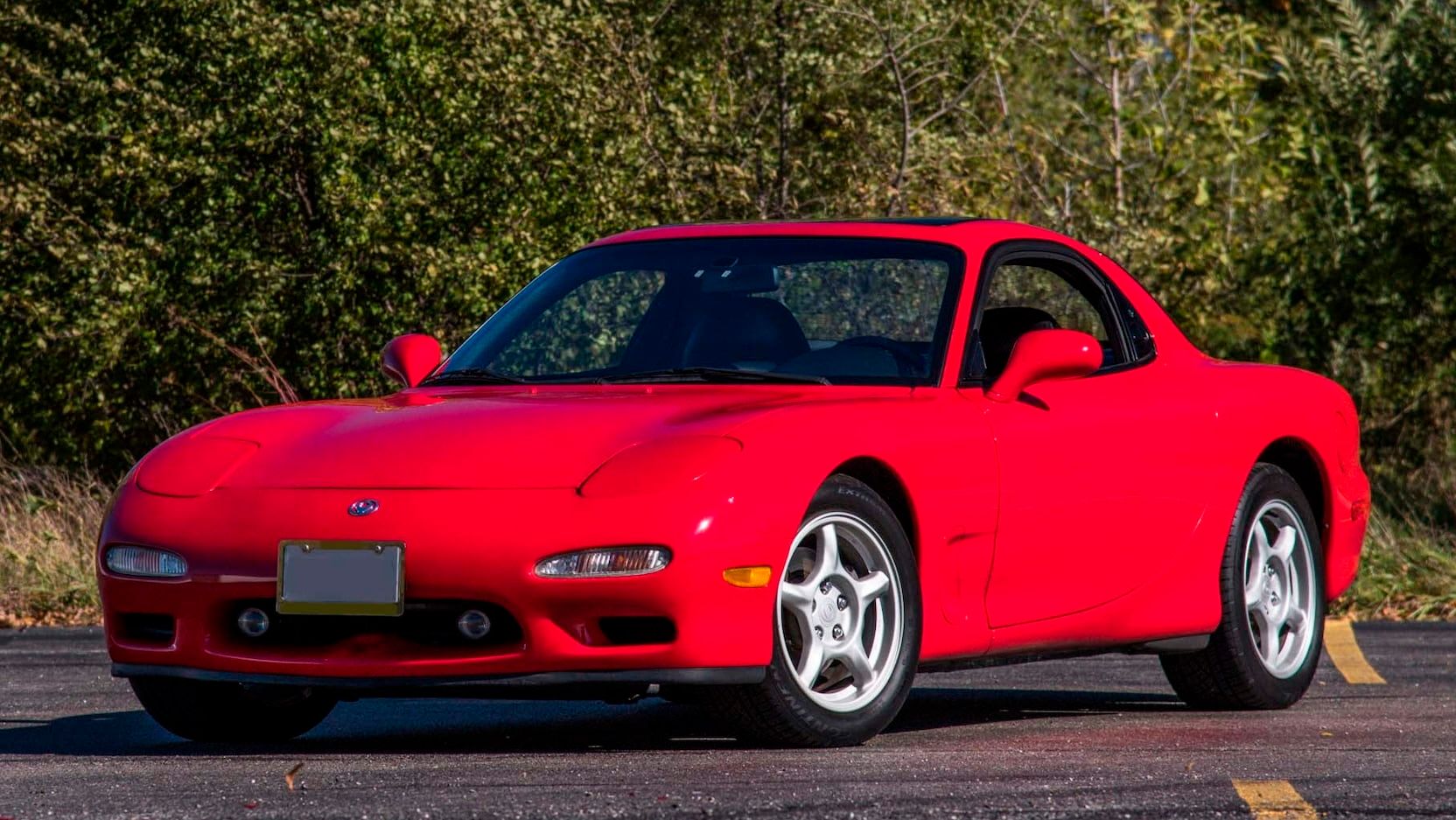 1994 mazda rx-7 front 3/4