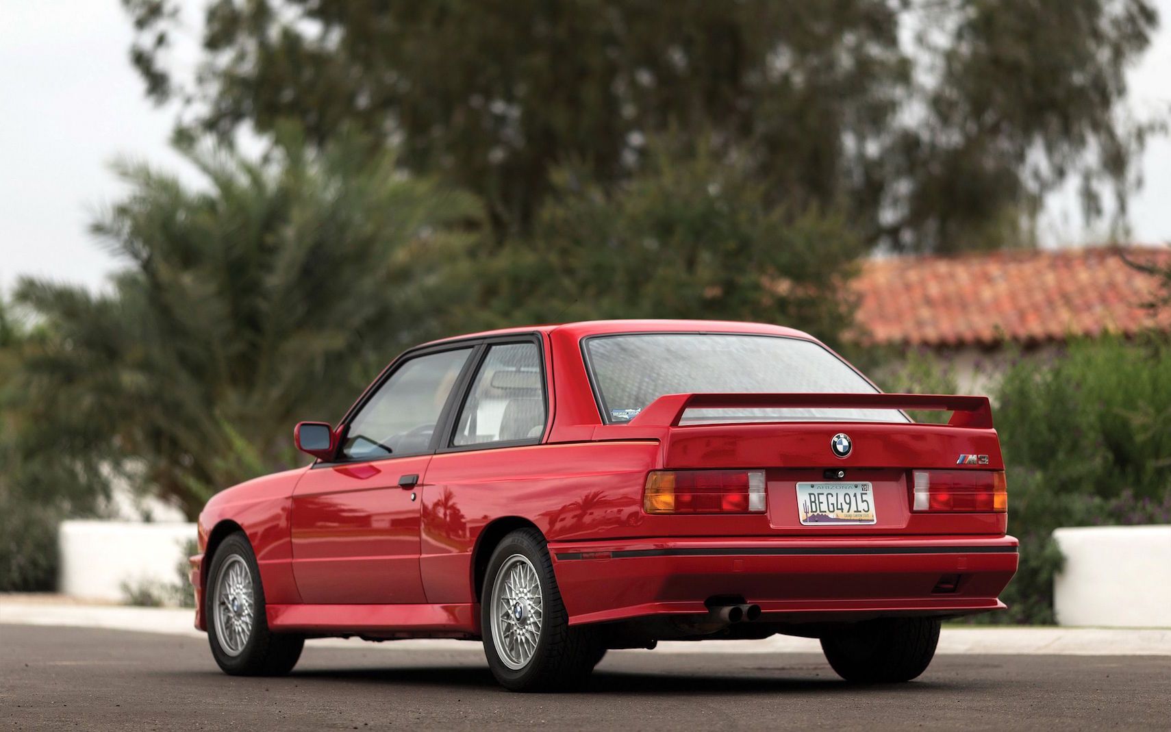 1987-BMW-E30-M3 Rear