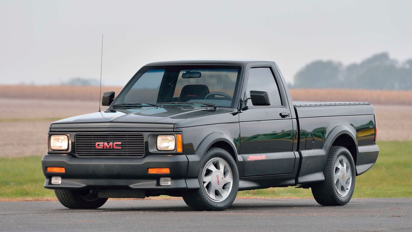 1991 GMC Syclone Parked On Road