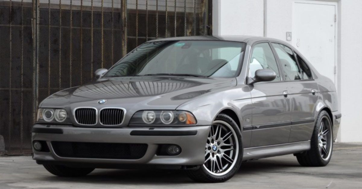 2003-BMW-M5-(Silver)---Front-Right