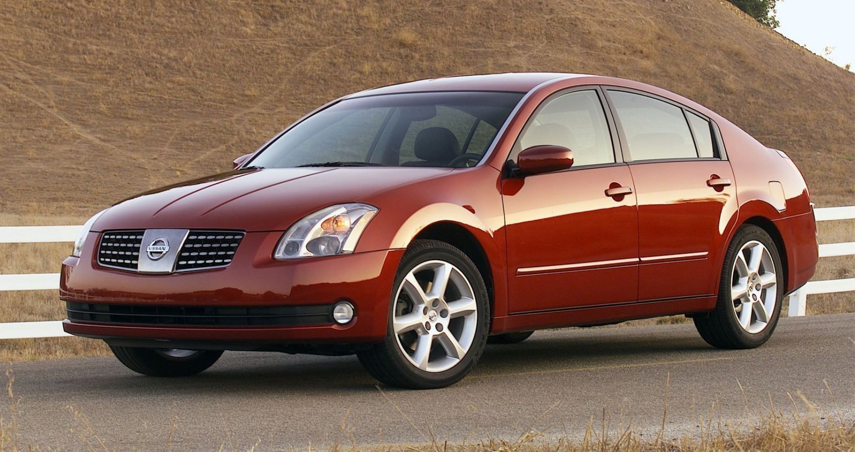 2004 Nissan Maxima in Red