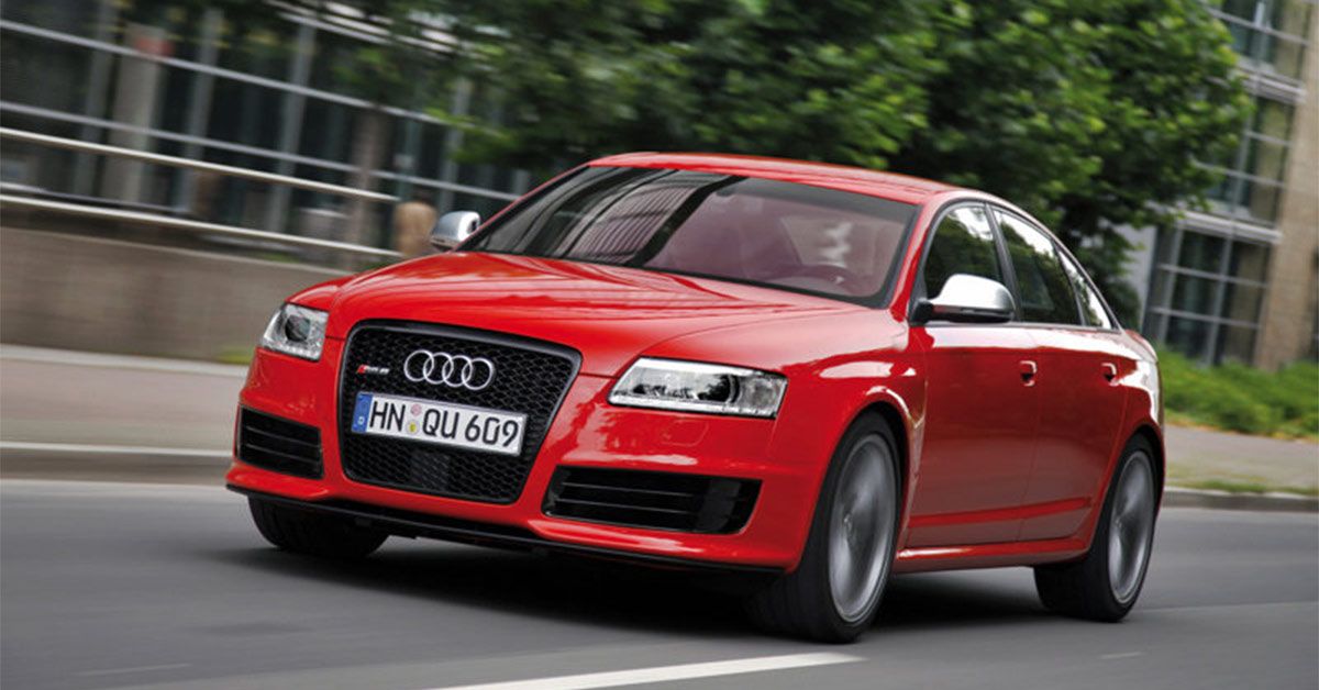 2009-Audi-C6-RS6-(Red)---Front