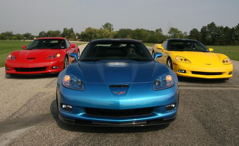 C6 Corvette ZR1 and Z06