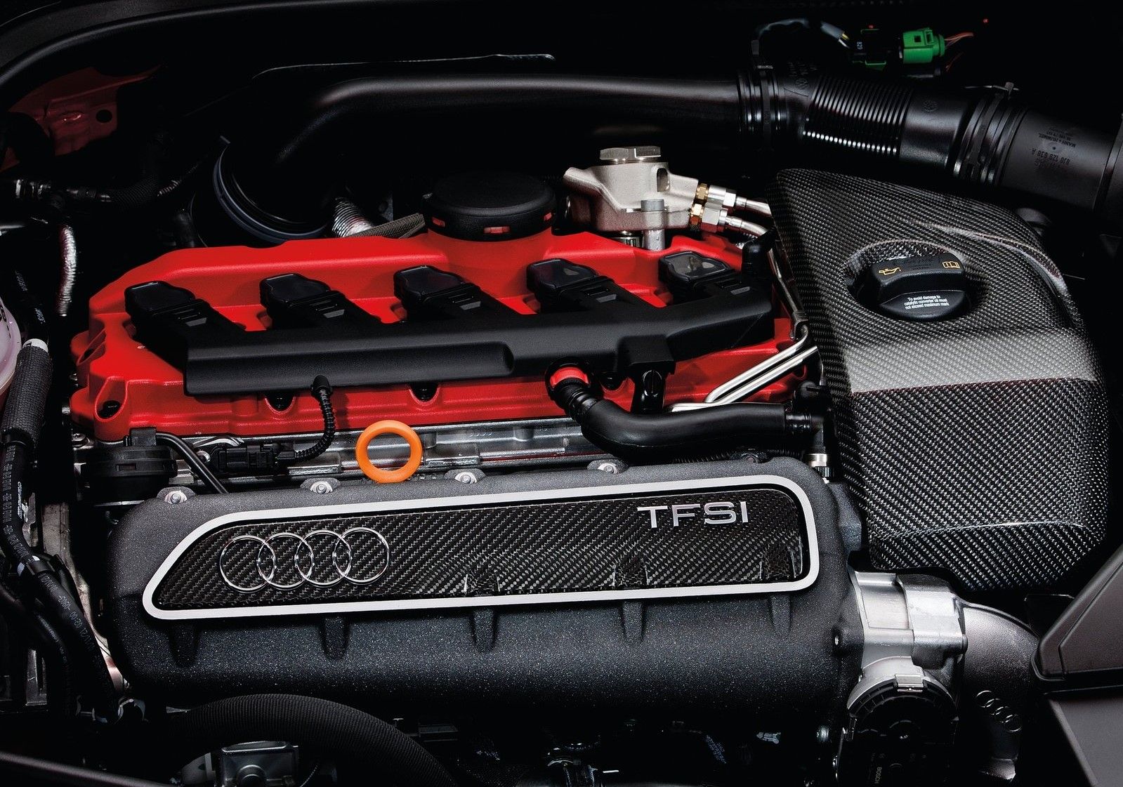 2010 Audi TTRS Engine Bay
