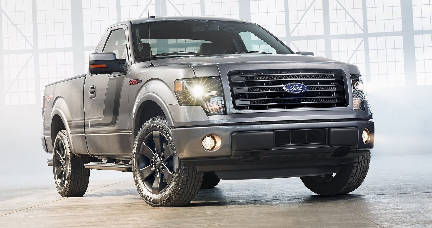 2014 Ford F-150 Tremor Front View in Grey