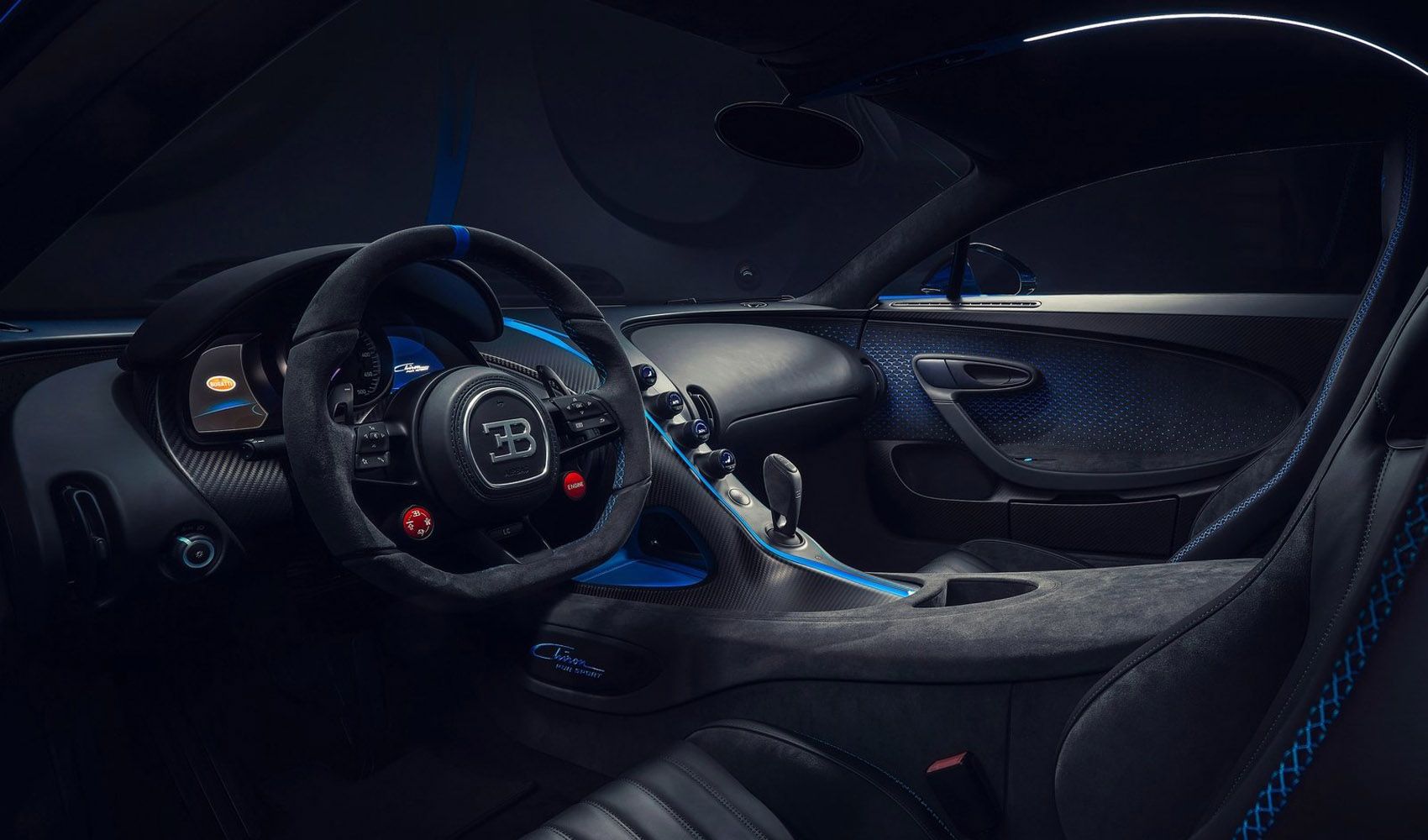 El Bugatti Chiron Pur Sport 2021 sólo tiene Alcántara 