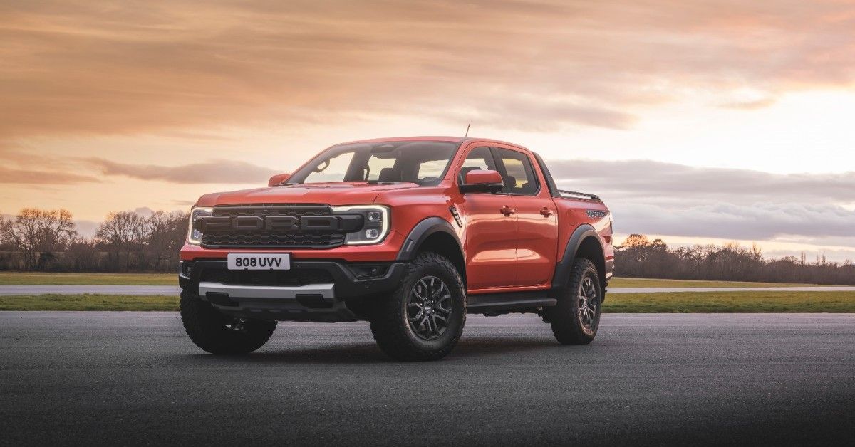 A closer look at the 2023 Ford Ranger Raptor.