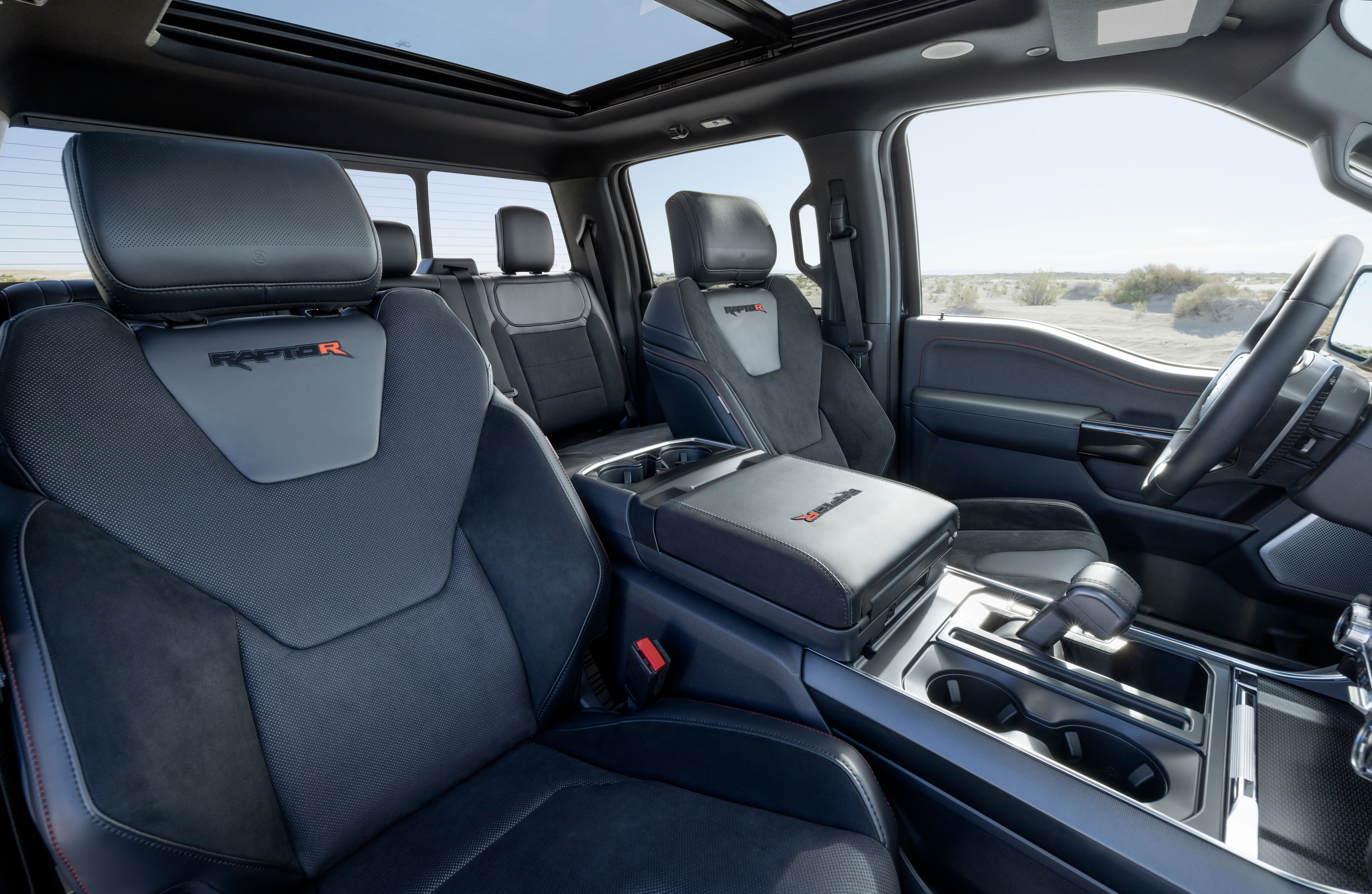 2023 Ford F-150 Raptor R, interior from pass side