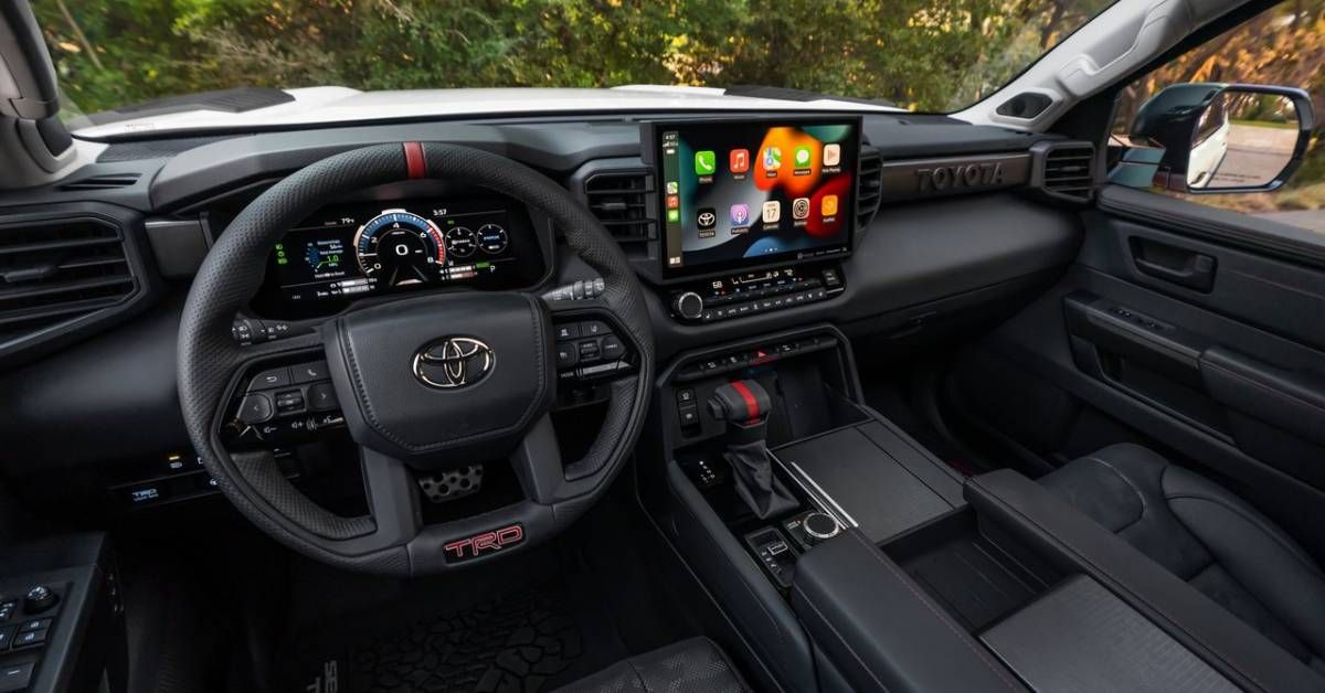 2023 Toyota Sequoia TRD Pro Cabin Interior