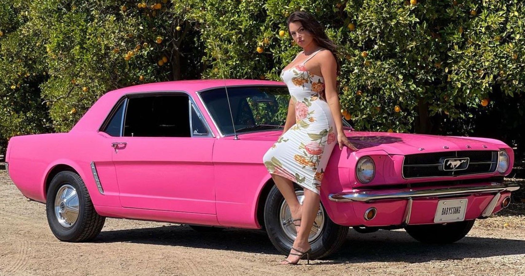 Check Out Constance Nunes’ Very Pink Ford Mustang