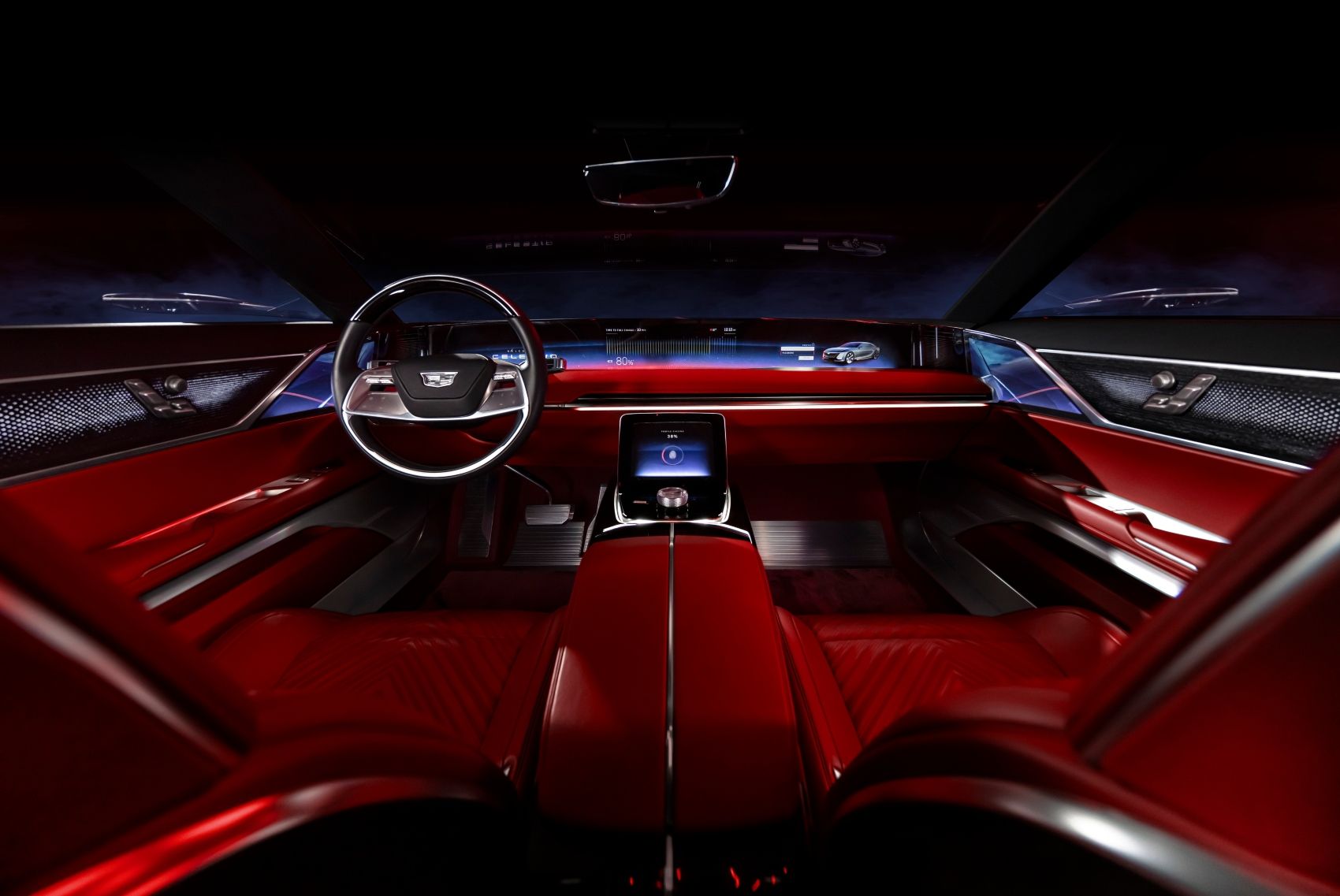 Cadillac Celestiq concept dashboard